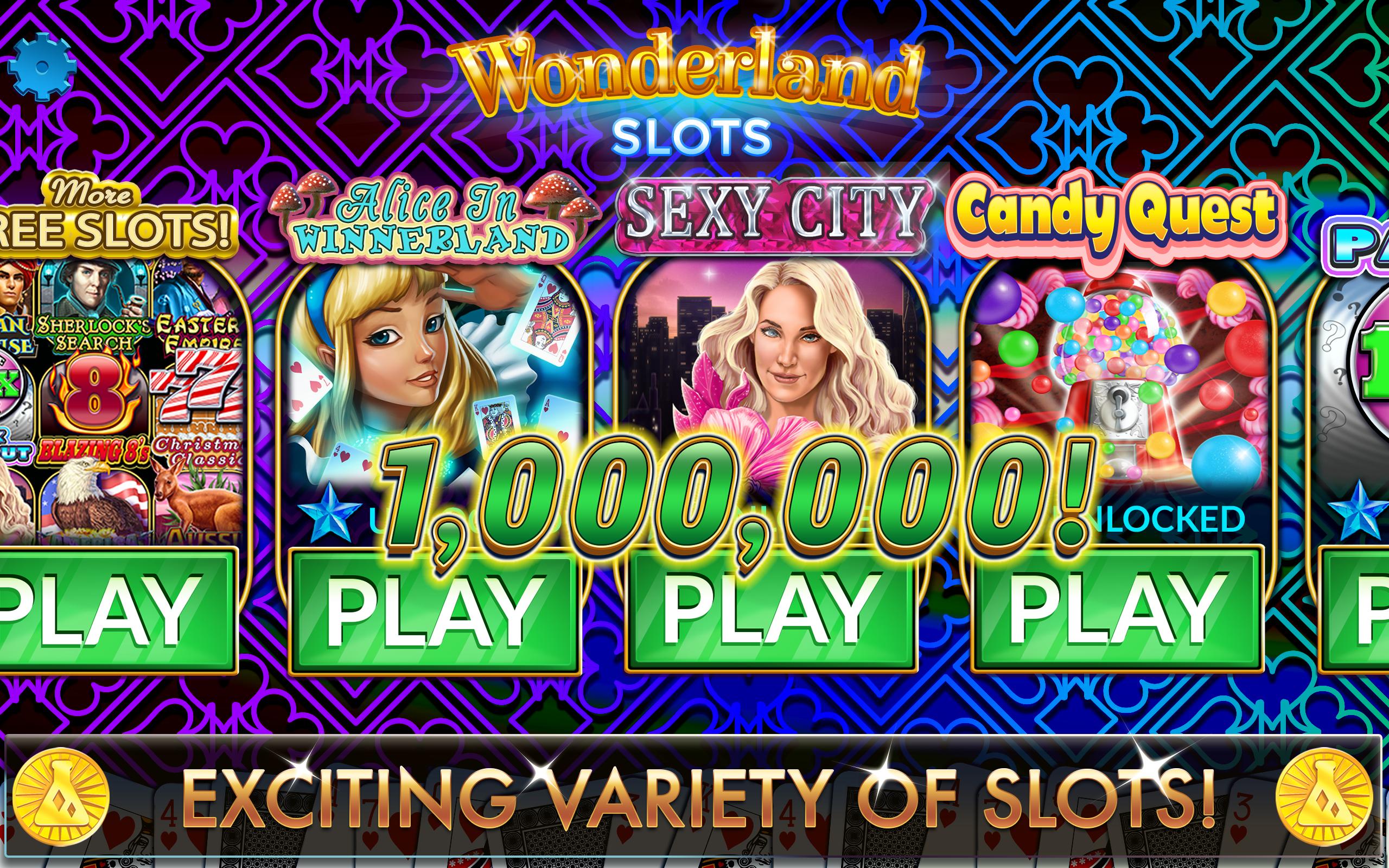 Slots - Wonderland Free Casino