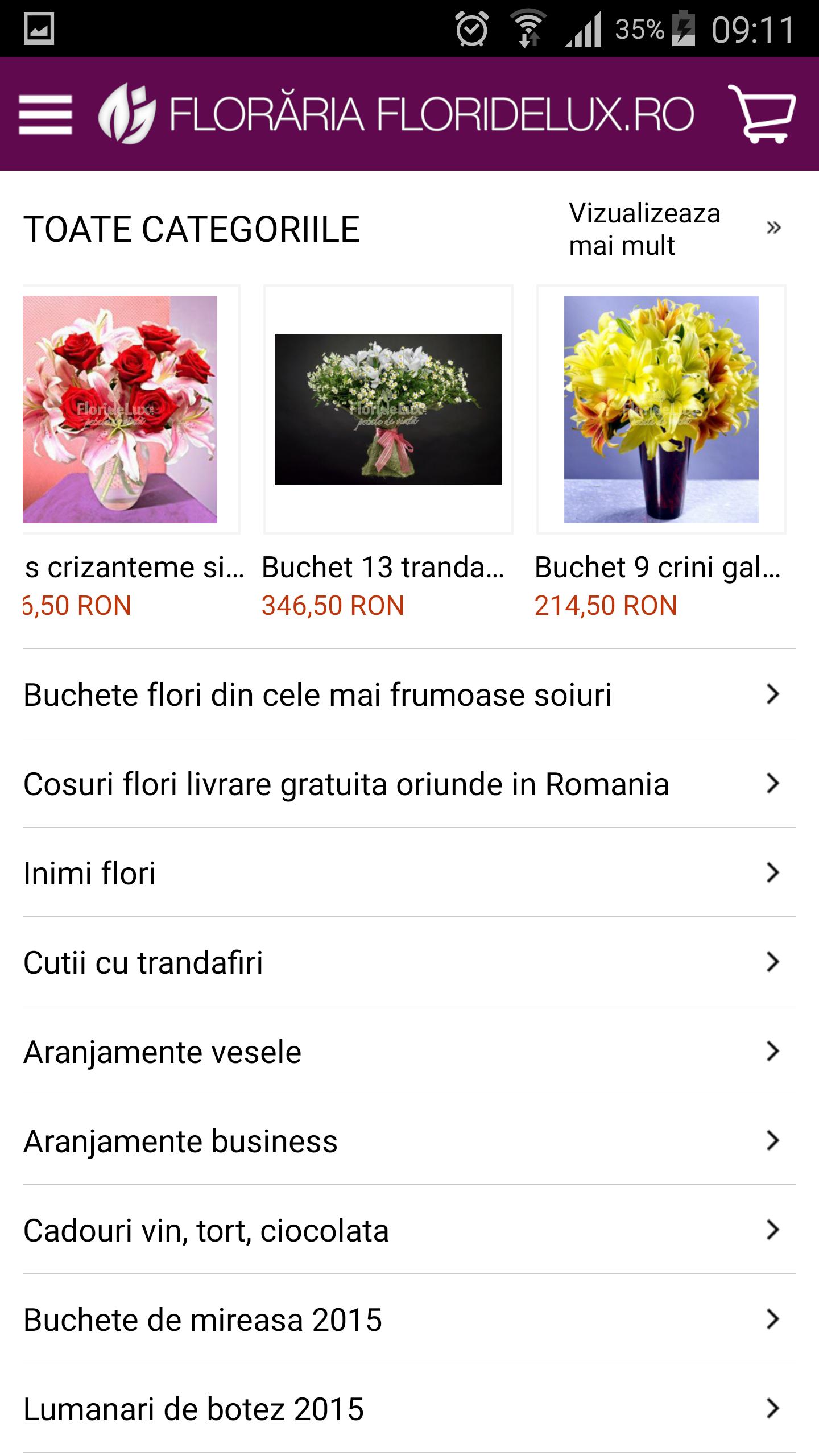 Floraria FlorideLux.ro