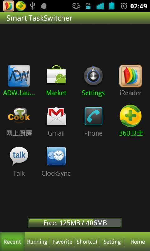 Task Switcher HOME Plug-in
