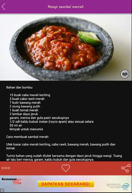 Aneka Resep Sambal