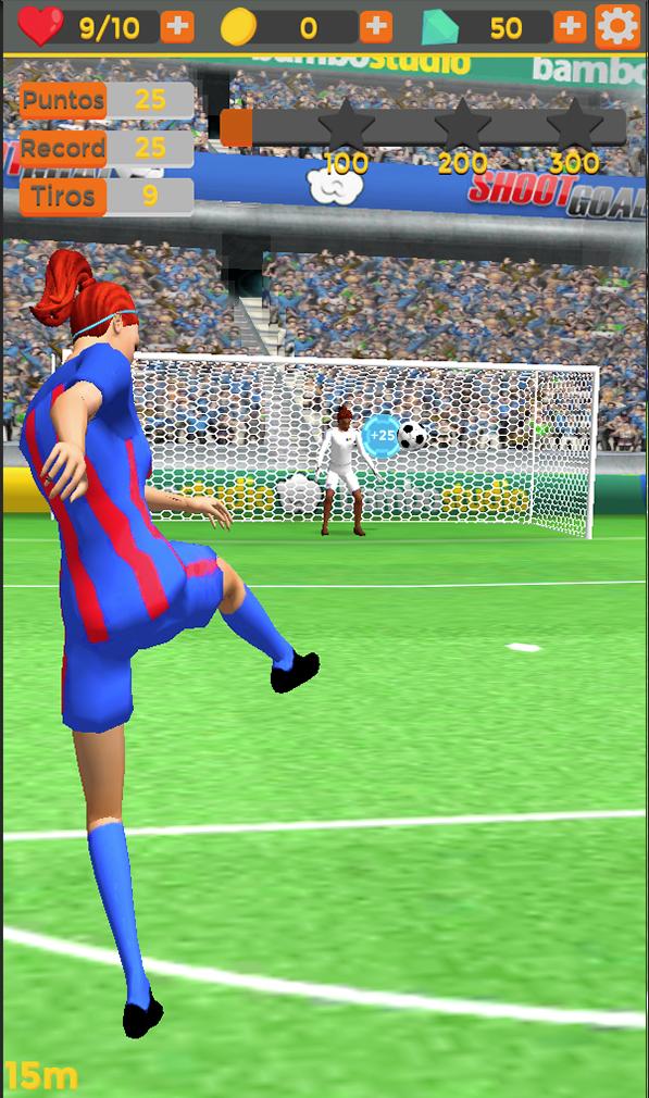 Shoot Goal - Girls Soccer