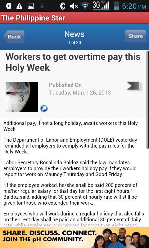 The Philippine Star Phone App