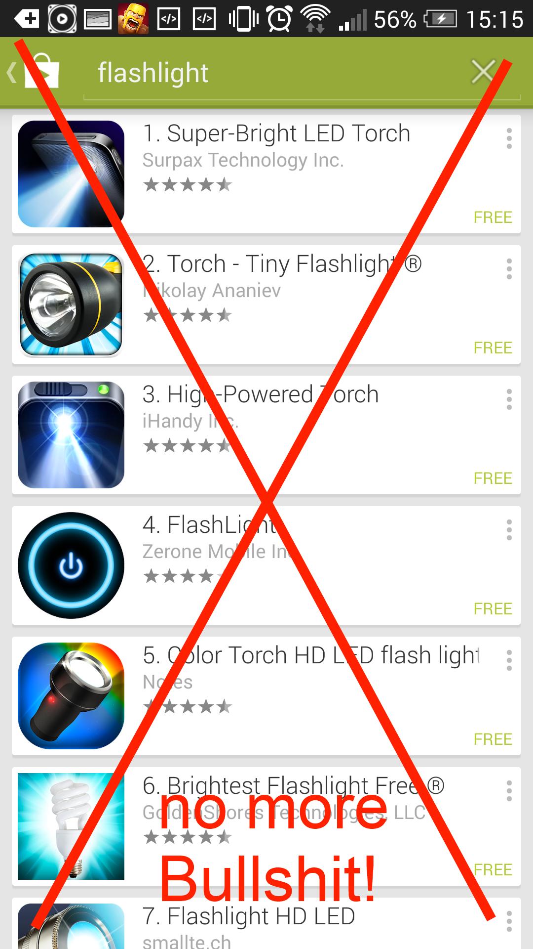 Just turn ON fucking LED!