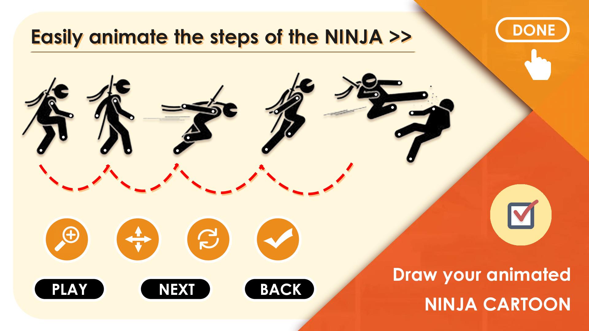 Animated Ninja Cartoon Maker