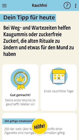 Die Rauchfrei App