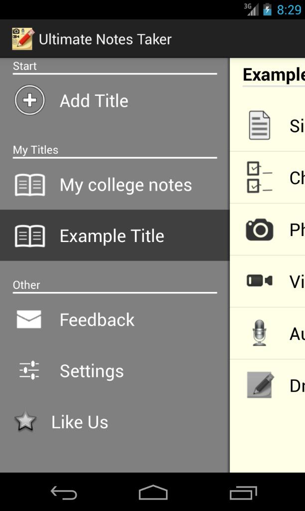 Ultimate Notes Taker