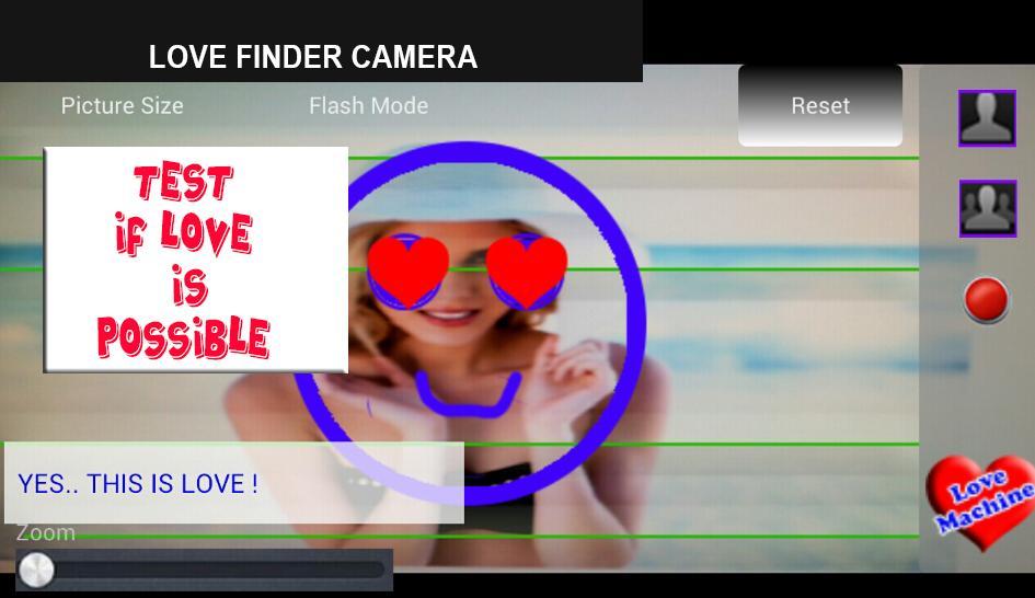 Love finder camera