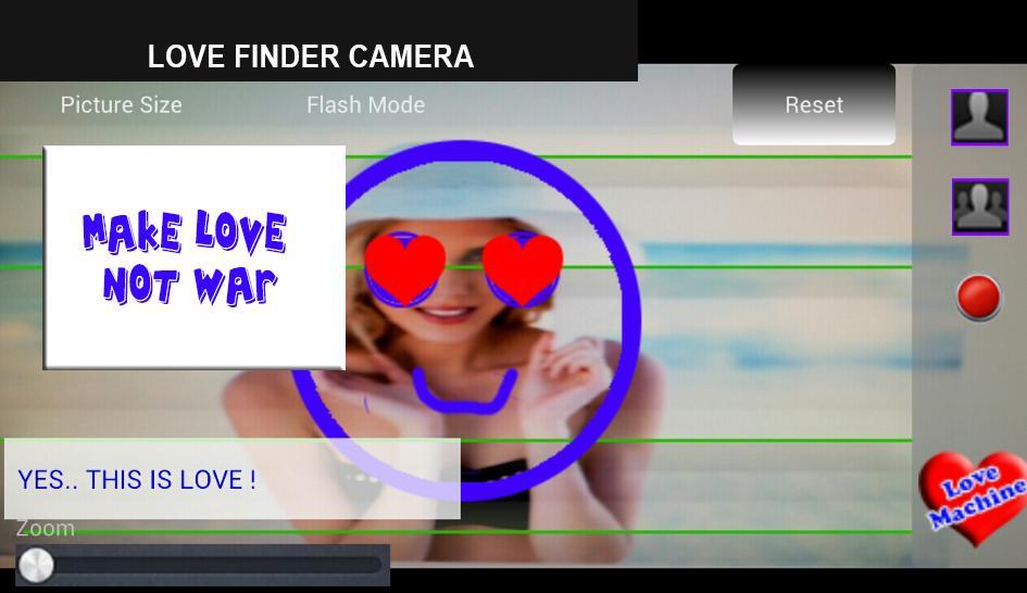 Love finder camera