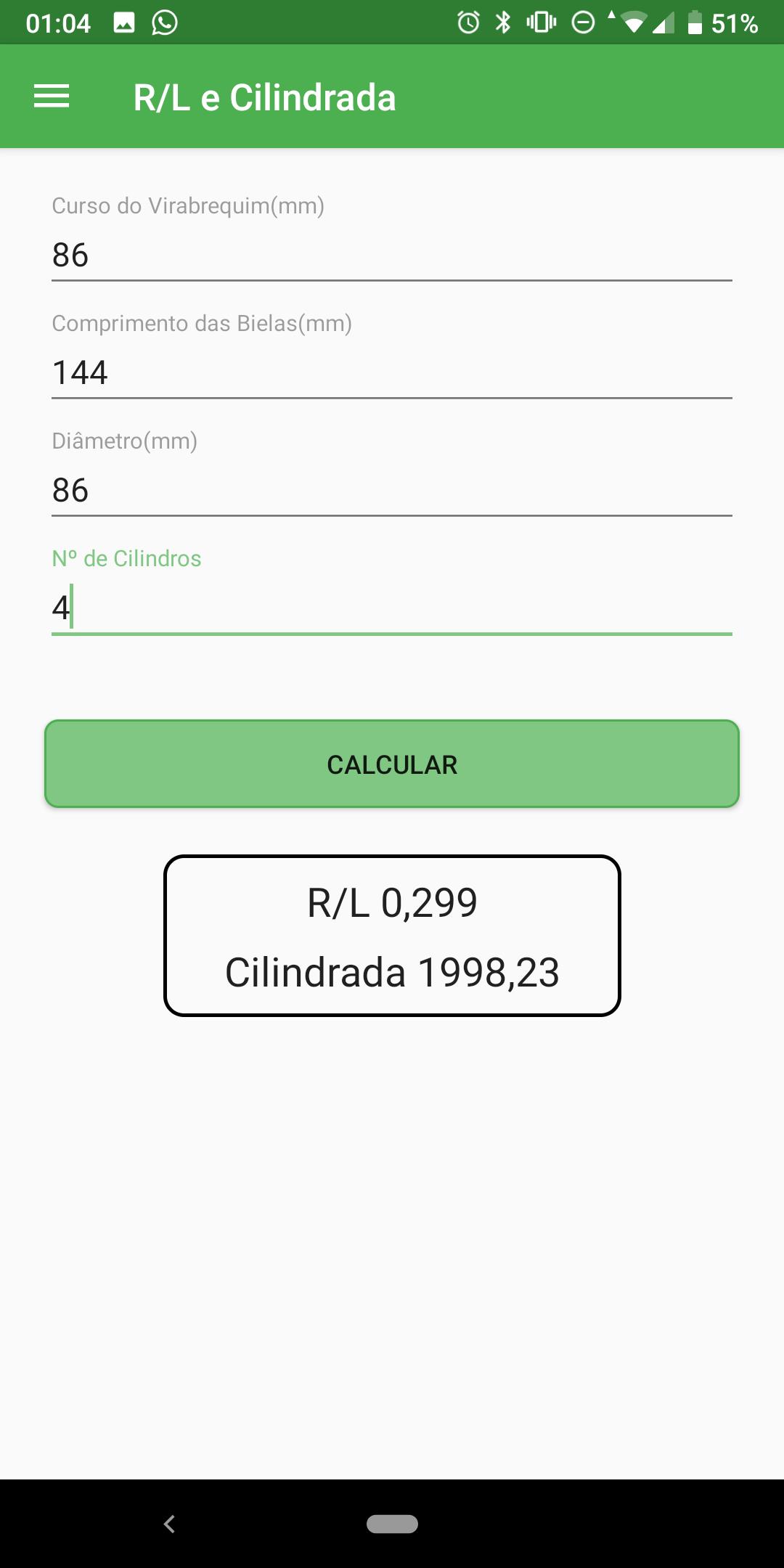 Calculadora Automotiva