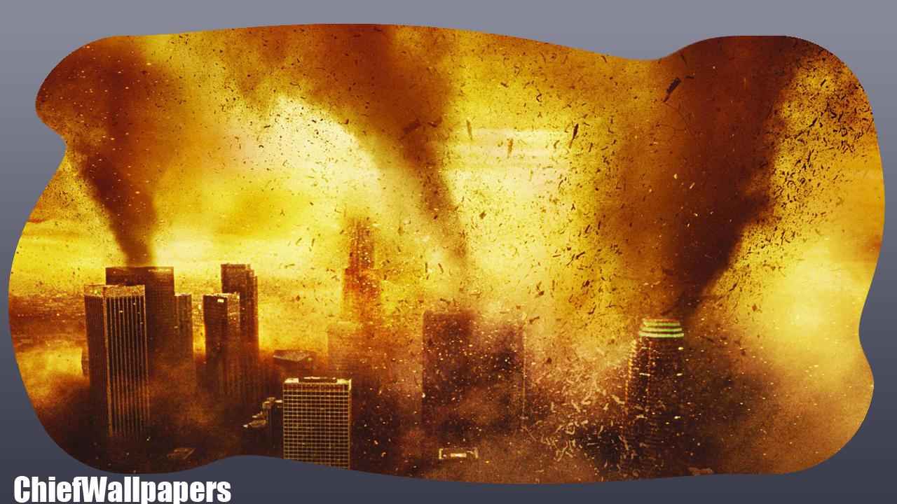 Tornado Fire Wallpaper