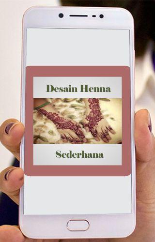 Desain Henna Sederhana