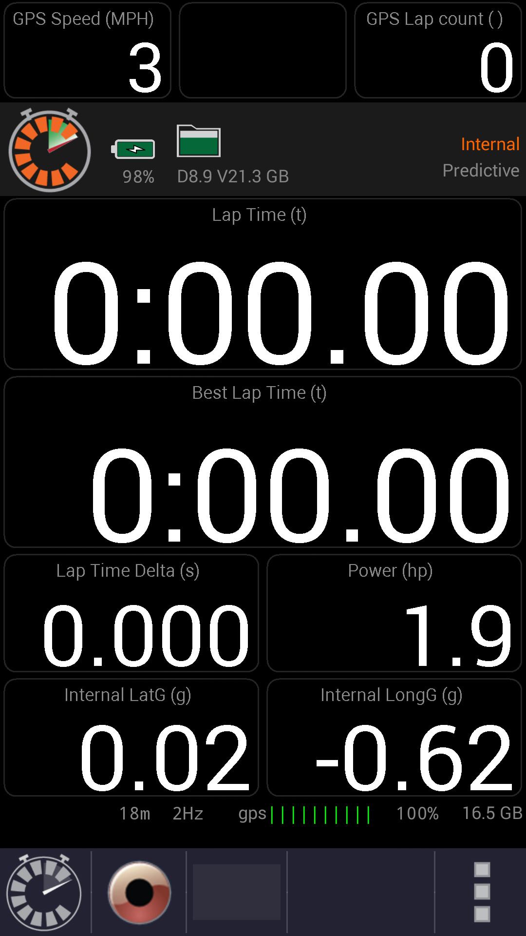 CMS Lap Timer (GPS Laptimer)