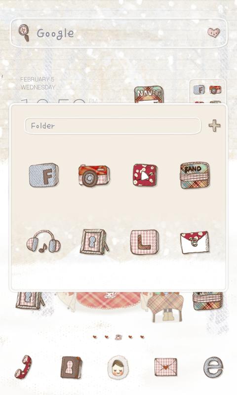 WinterCamp dodollauncher theme