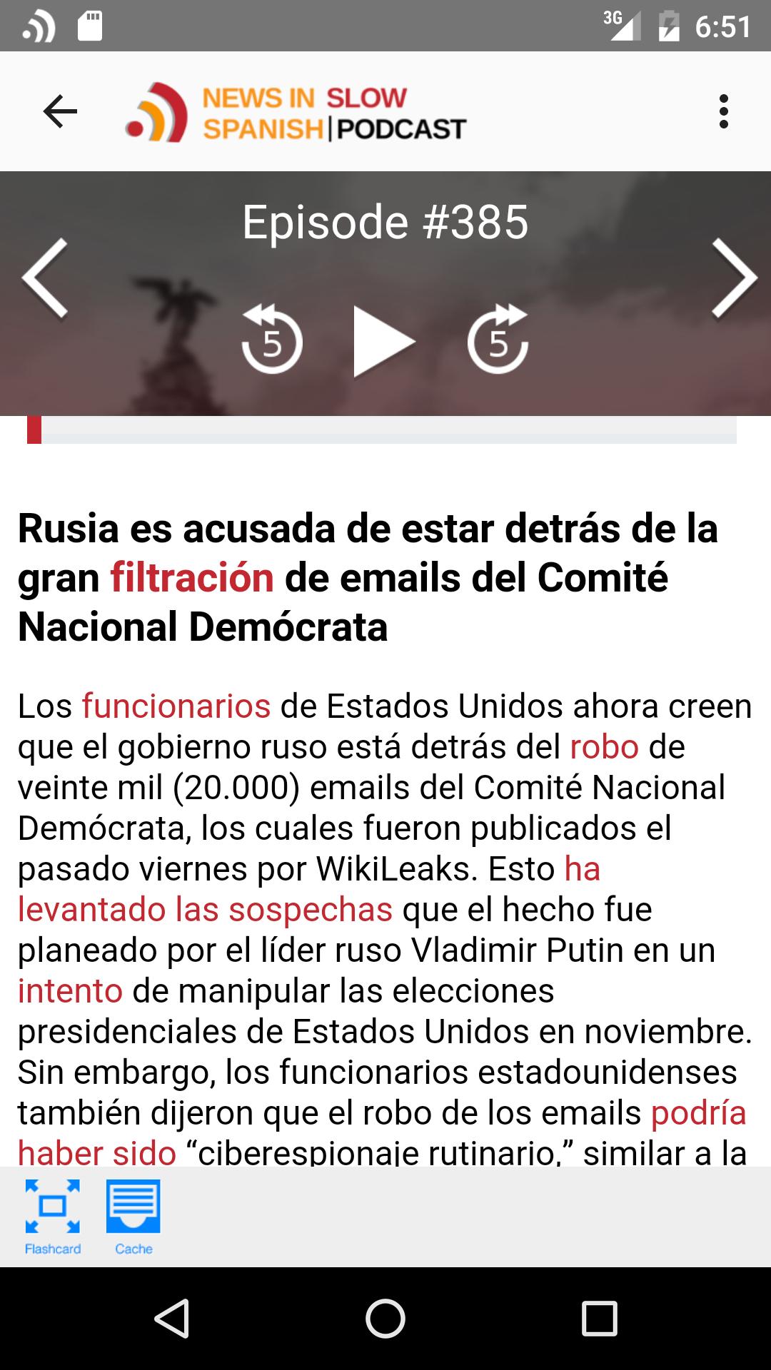 News in Slow Spanish