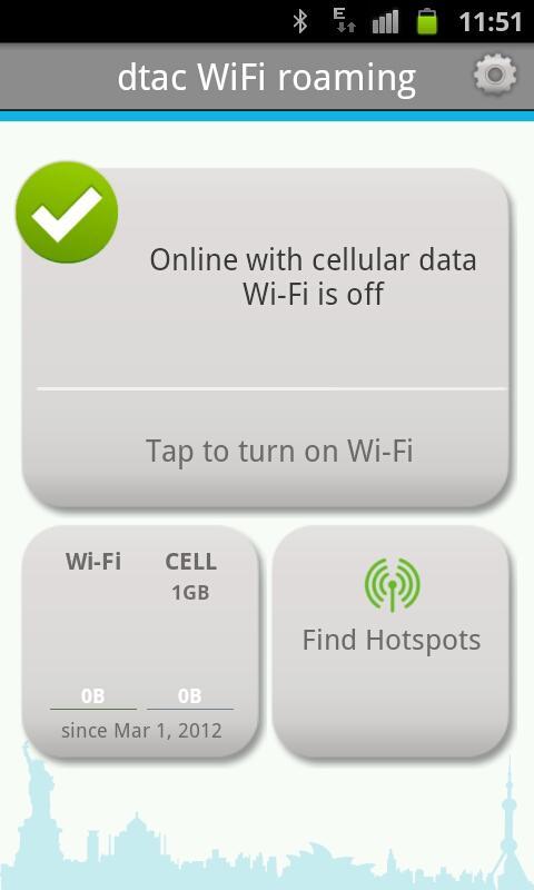 dtac WiFi roaming