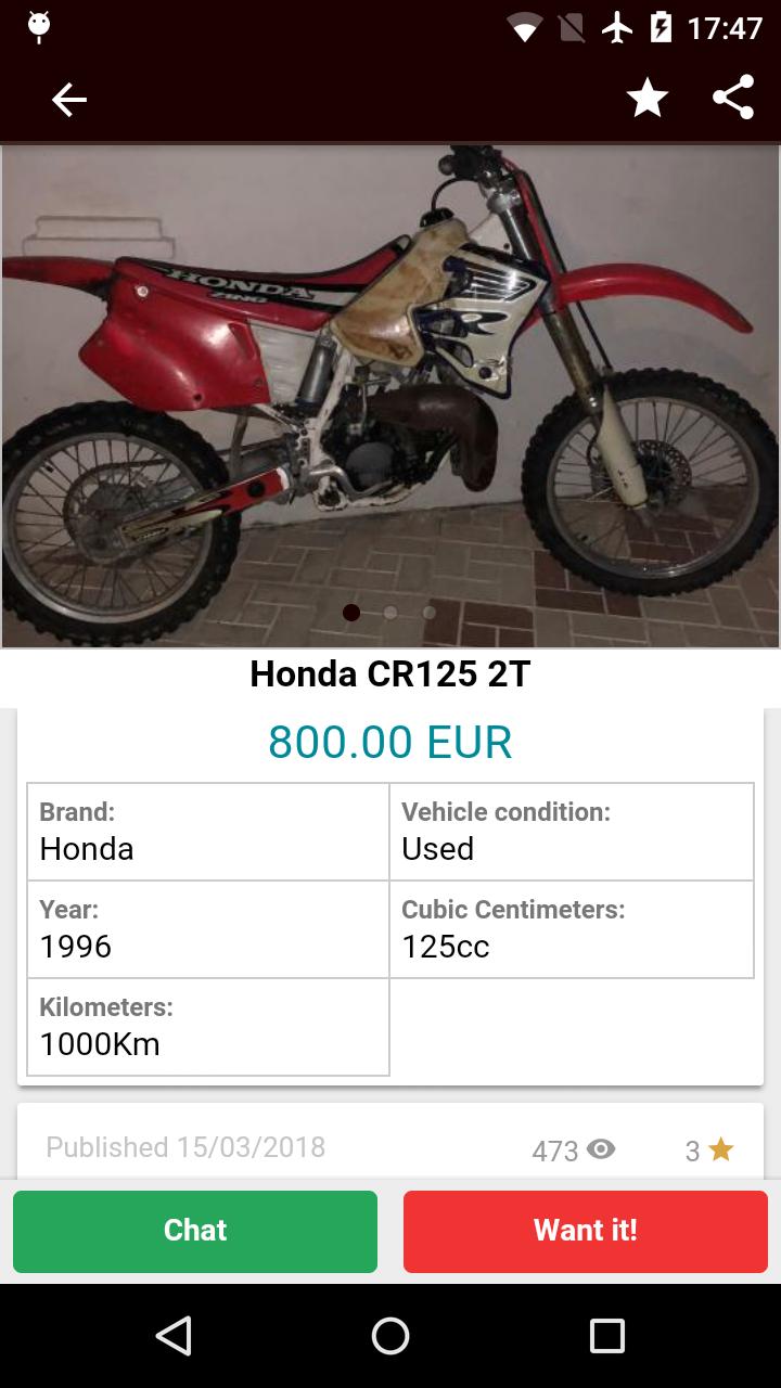 Second Hand Motorcycles