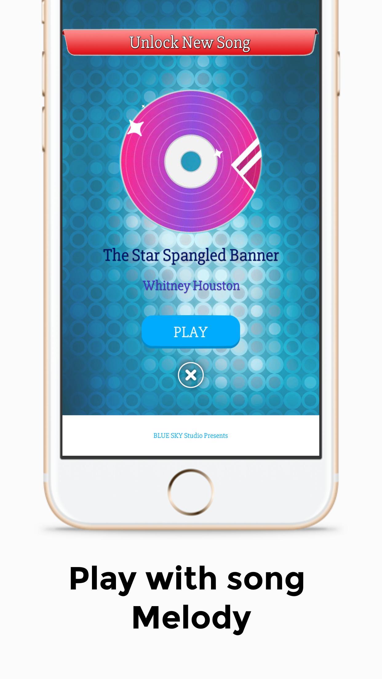 Whitney Houston Piano Game