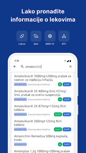 Mediately Baza Lekova