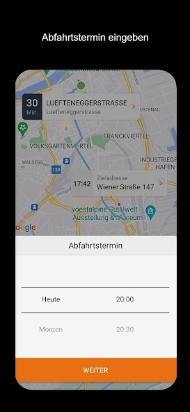 AST-APP der LINZ AG LINIEN