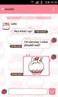 Fluffy Rabbit Kakao Theme.