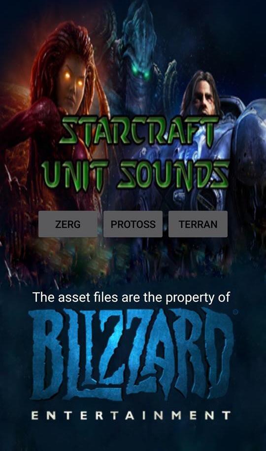 StarCraft Units Sound