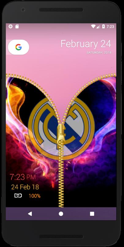 Real Madrid Lock Screen