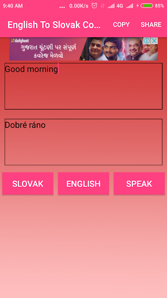 English To Slovak Converter