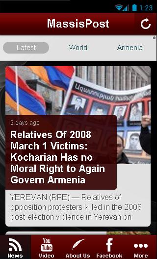 Armenian News By MassisPost