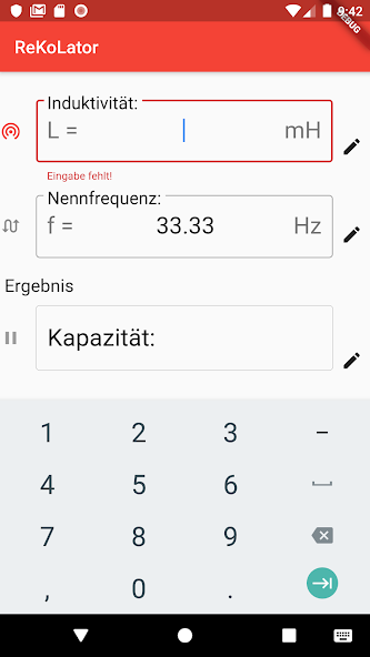 Resonanzkondensator-Kalkulator