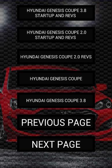 Engine sounds of Genesis Coupe