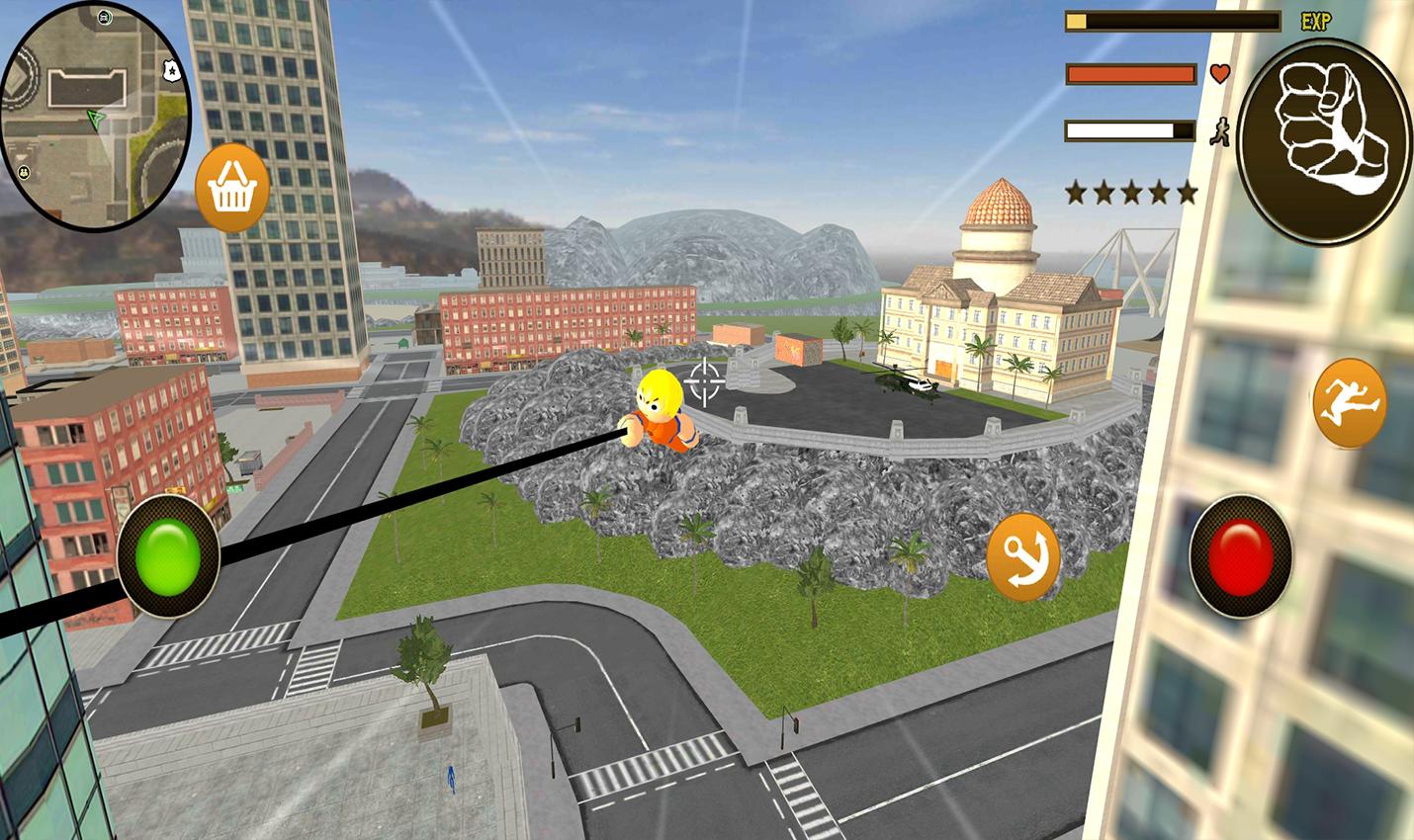 Goku Super Stickman Rope Hero Saiyan Legend Wars