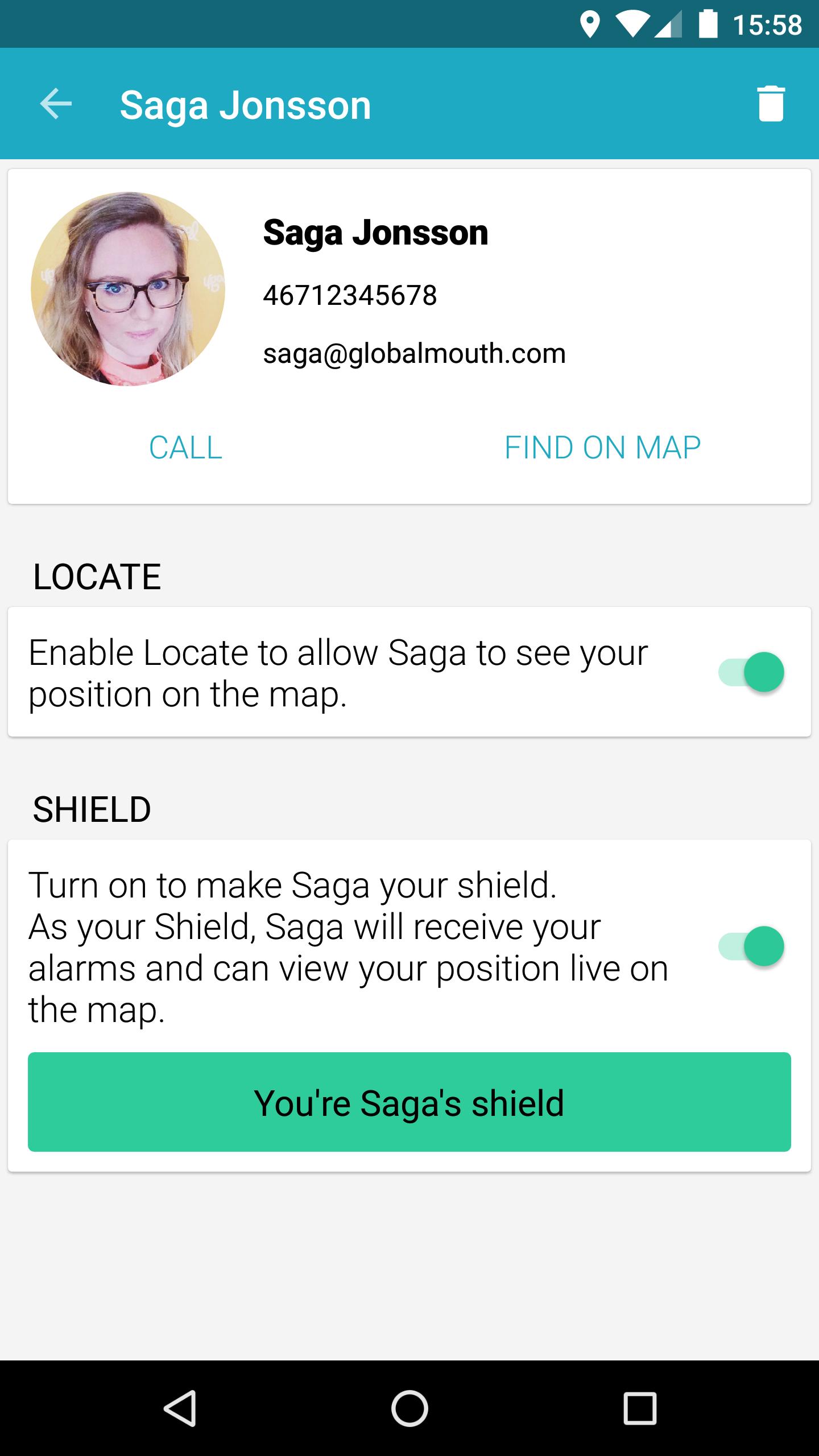 PFO Shield Personal Safety