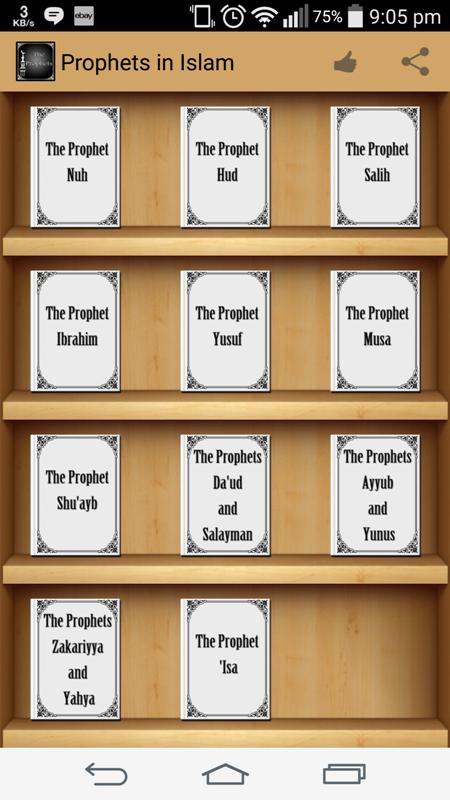 The Prophets' stories in Islam
