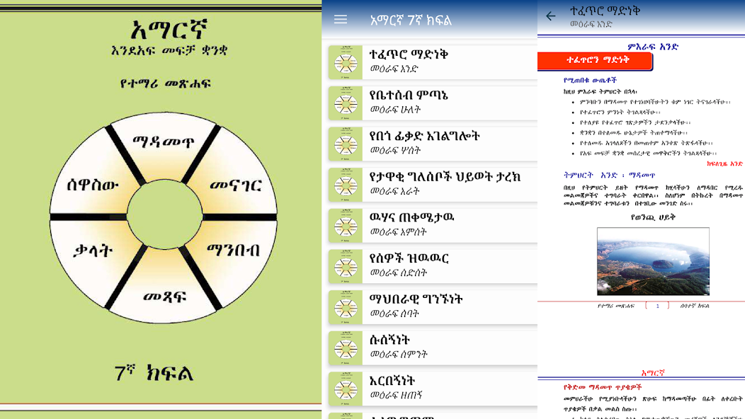 Grade 7 Amharic