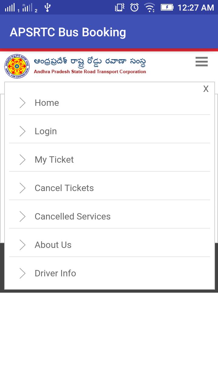 APSRTC Bus Booking & Timing