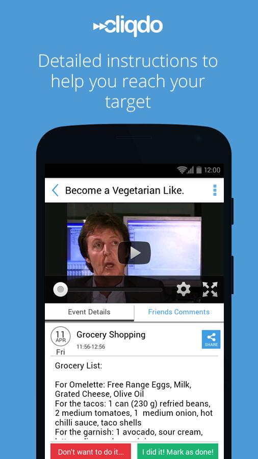 Cliqdo - Motivation to DO