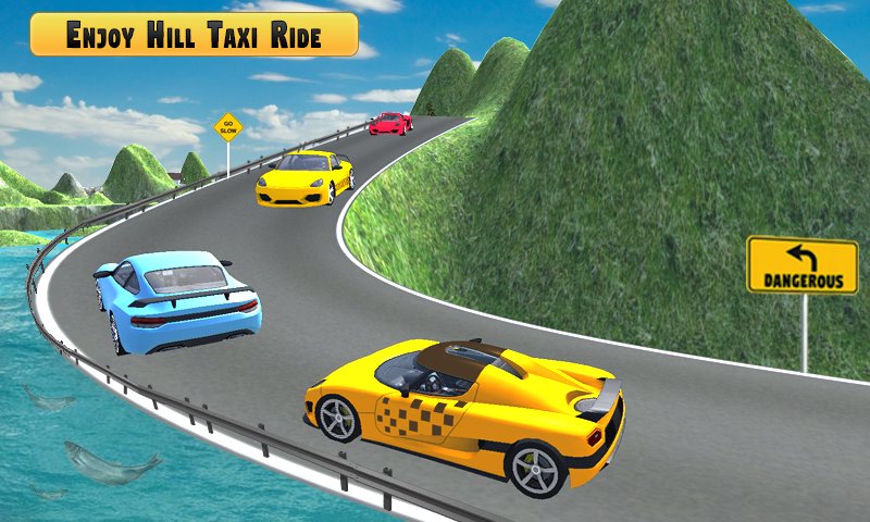 Offroad Taxi Driving Car Games