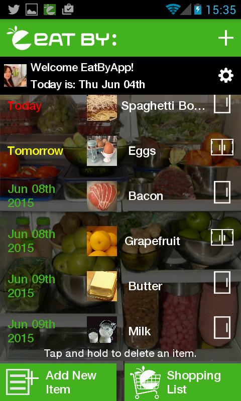 EatBy Smart Kitchen App