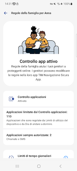 TIM Navigazione Sicura APP