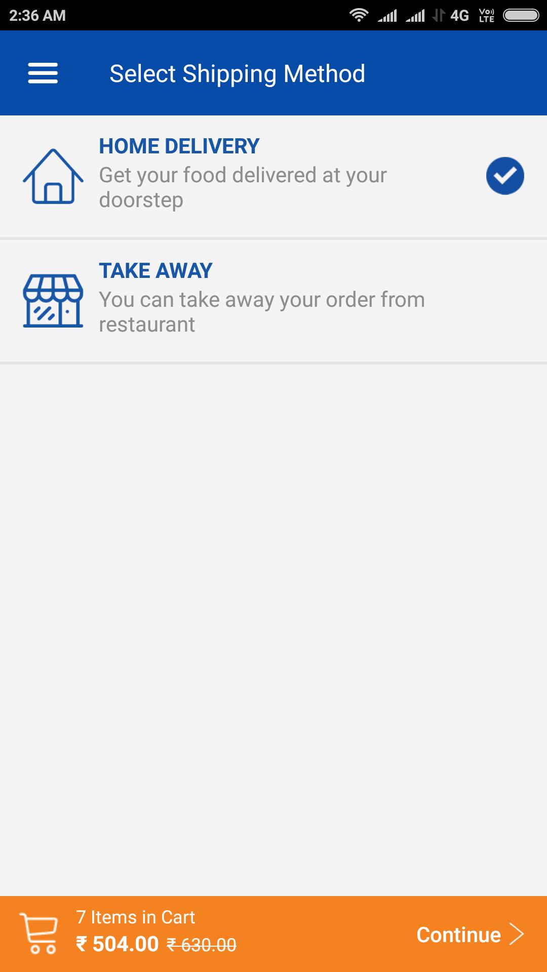 Foodinn Restaurant App