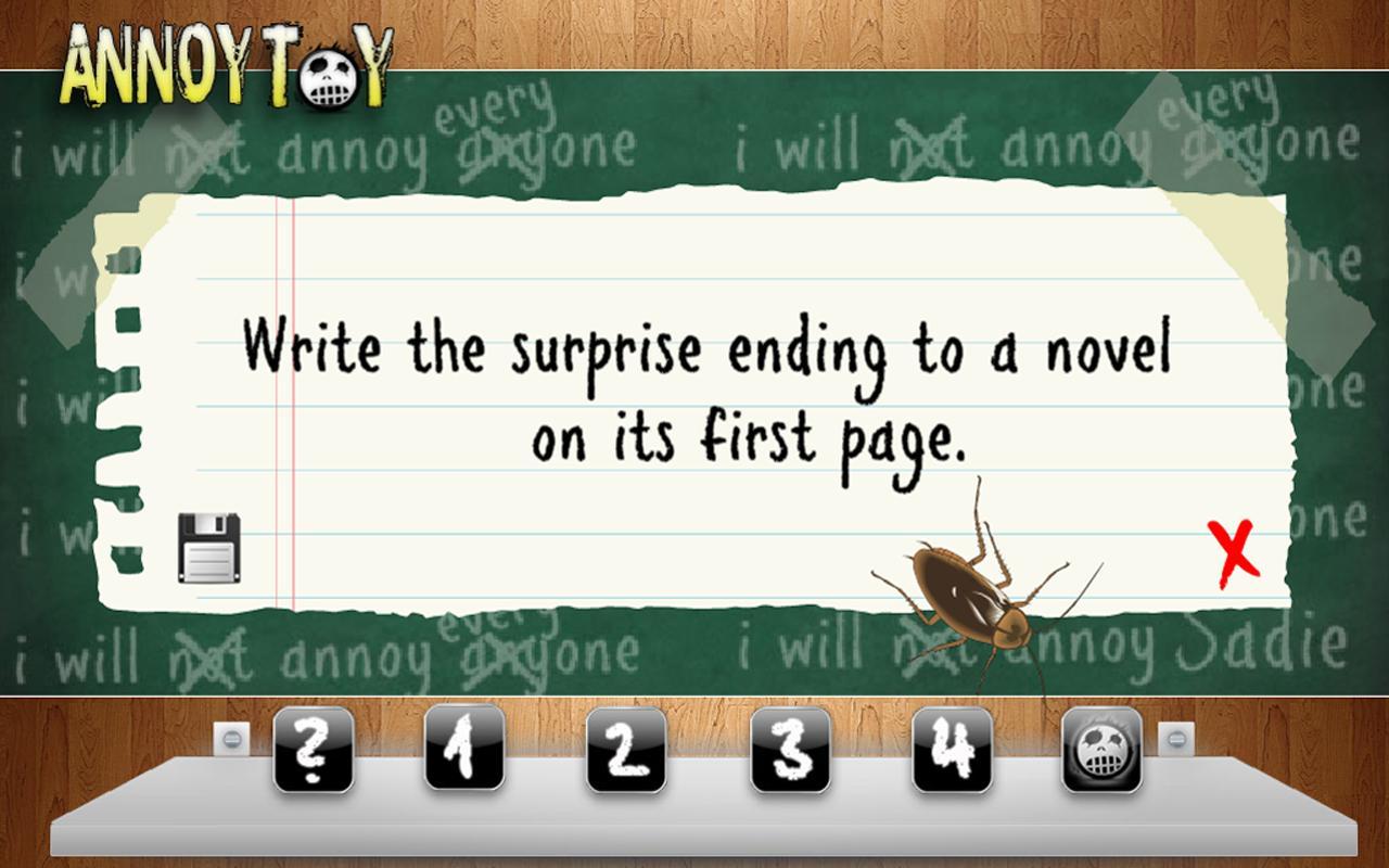 FREE Annoy Toy Chalkboard App