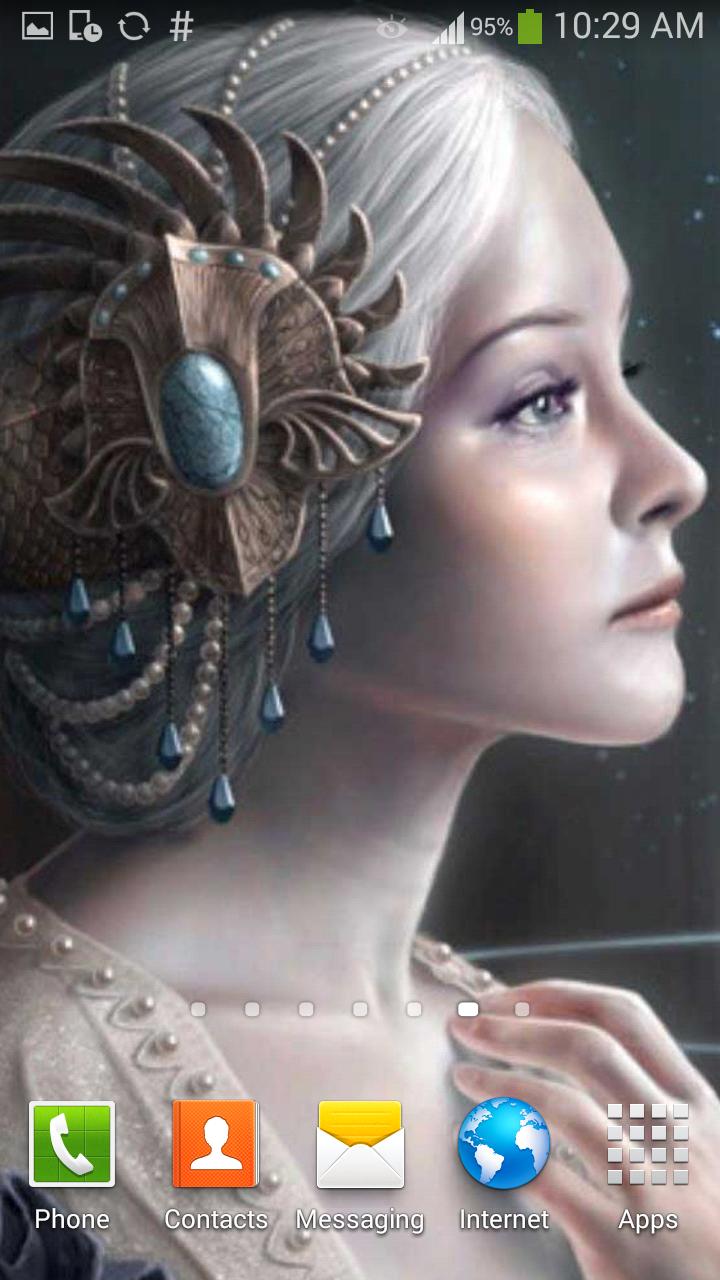 Cute Princess Live Wallpaper