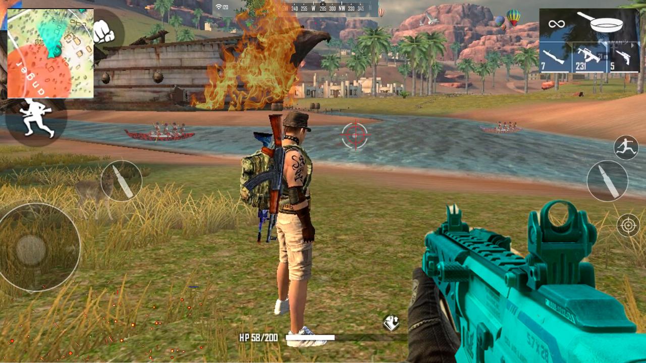 Squad Sniper Free Fire 3D Battlegrounds War 2021