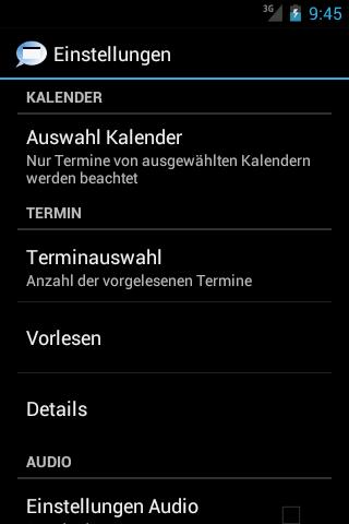TerminAnsage Widget