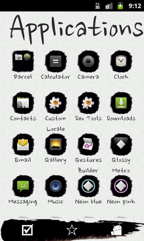 Oriental theme for ssLauncher