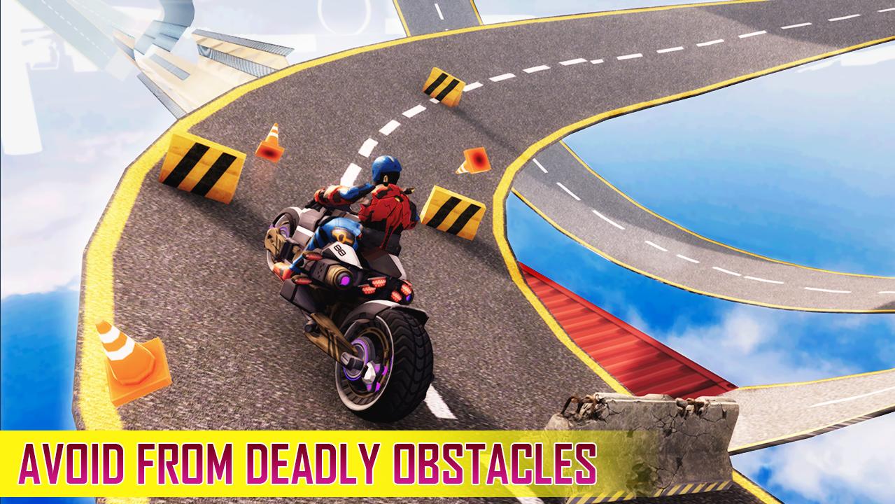 Police Bike Stunt GT Racing: Robot Bike Games