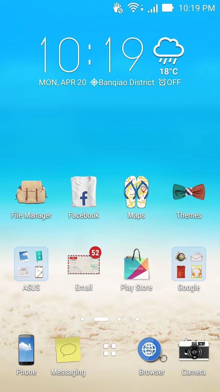 Travel ASUS ZenUI Theme