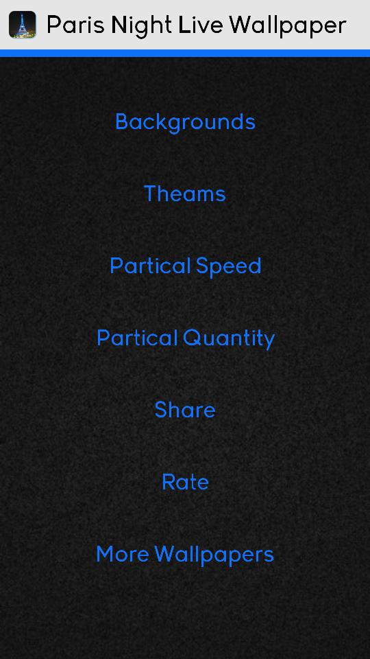 Night Paris Live Wallpaper