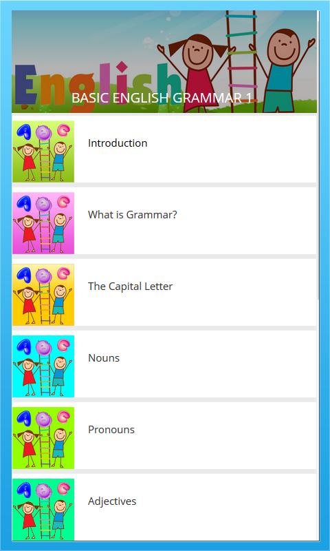 Basic English Grammar