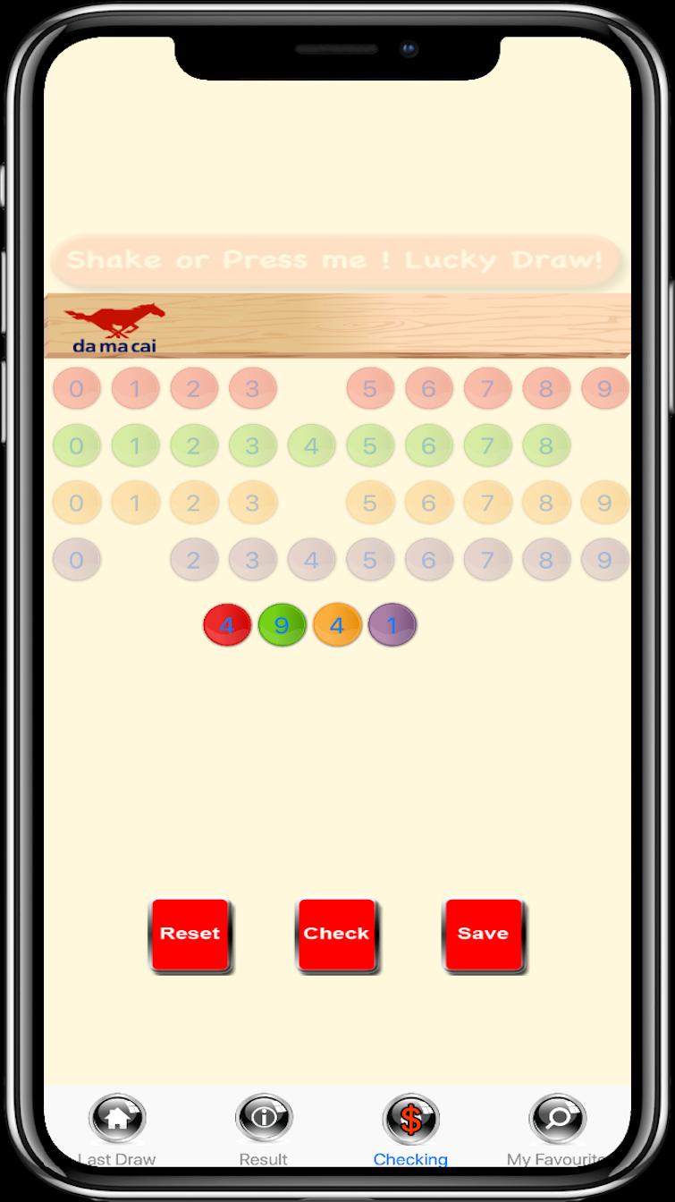 Da Ma Cai  Lottery Result